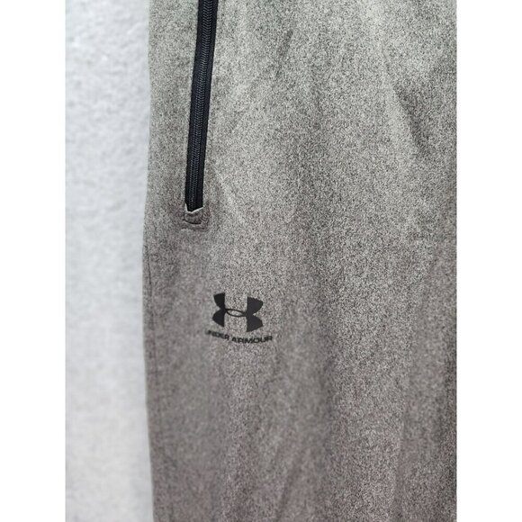 Under Armour Mens ColdGear Joggers Medium Gray & Black - Picture 2 of 5